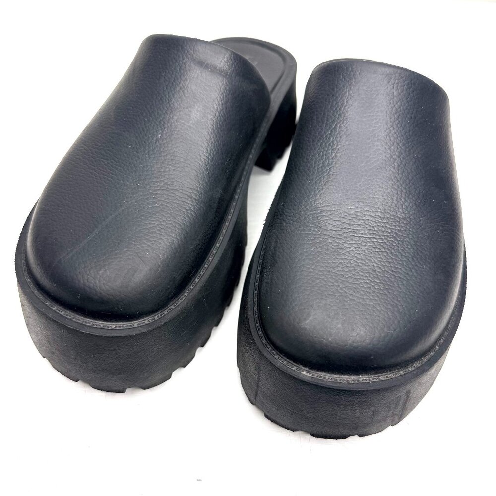BEACH BY MATISSE Ventura Chunky Platform Lug Sole Slide Mule Clogs Womens 8 Y2K